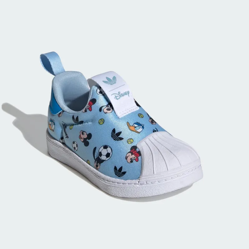 adidas Superstar 360 Disney Mickey Clear Sky Cloud White Bright Blue (IF3551)