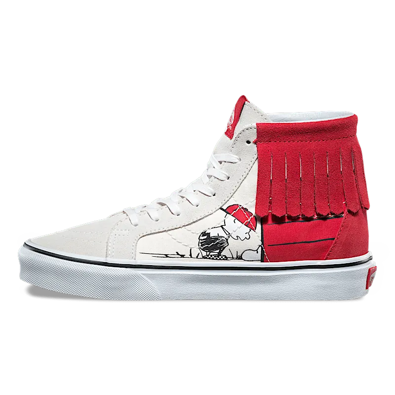 Vans Sk8-Hi Moc Peanuts Dog House Dog House/Bone (VN0A344LOQT)