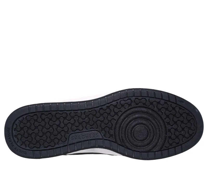Skechers Koopa – Volley Low Varsity – Black / White – “Black” (183240 BKW)