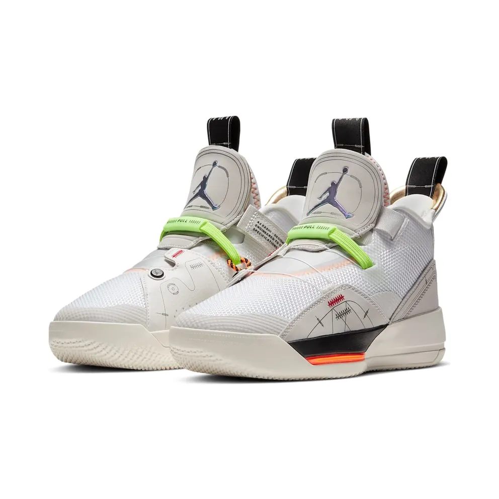 Jordan XXXIII Vast Grey (GS) Vast Grey/Blue Void-White-Sail (AQ9244-004)