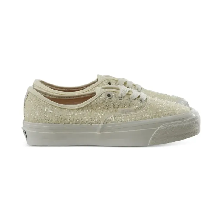 Vans Authentic sequin-embellished sneakers – Beige (VN000DB8CEQ1)