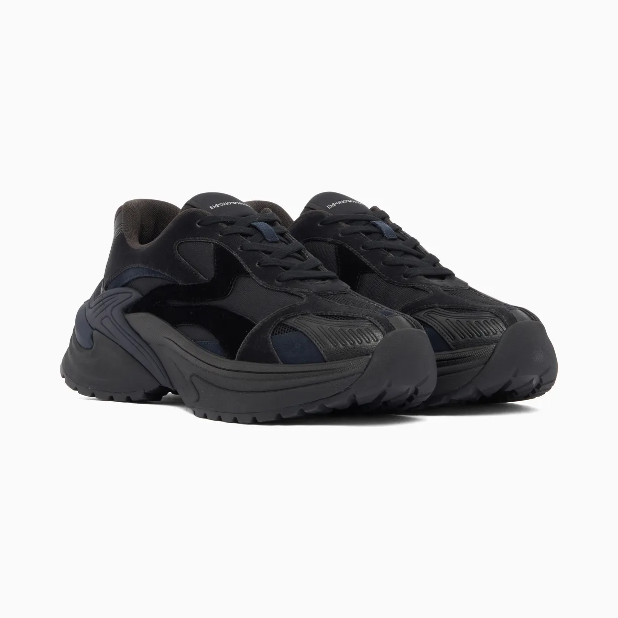 Armani Mesh Suede And A Chunky Rubber Sole (EM004828-AF23184-MZ312) (2)