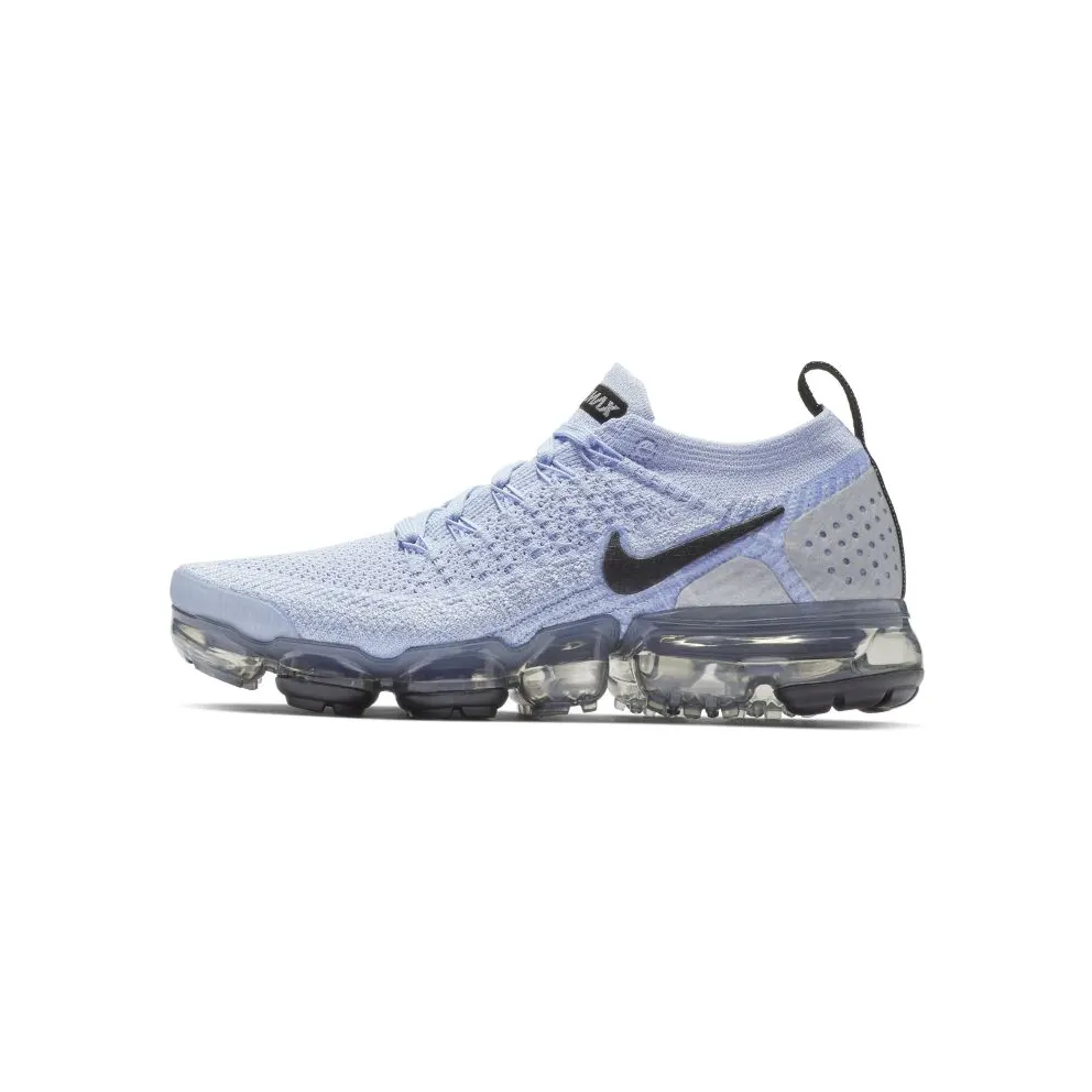Nike Air VaporMax Flyknit 2 Aluminum (W) Aluminum/Metallic Silver-True Berry-Black (942843-402)
