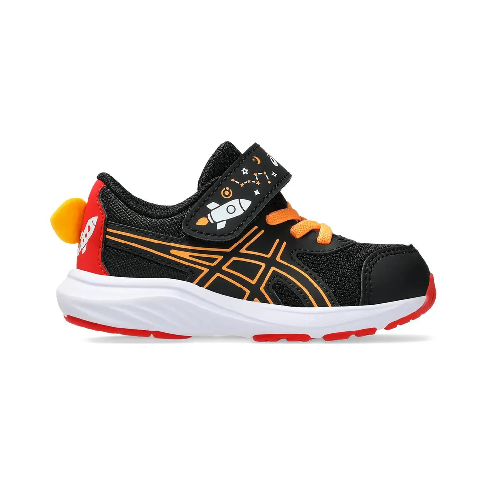 ASICS Contend 9 School Yard Black Orange Pop (1014A365-001)