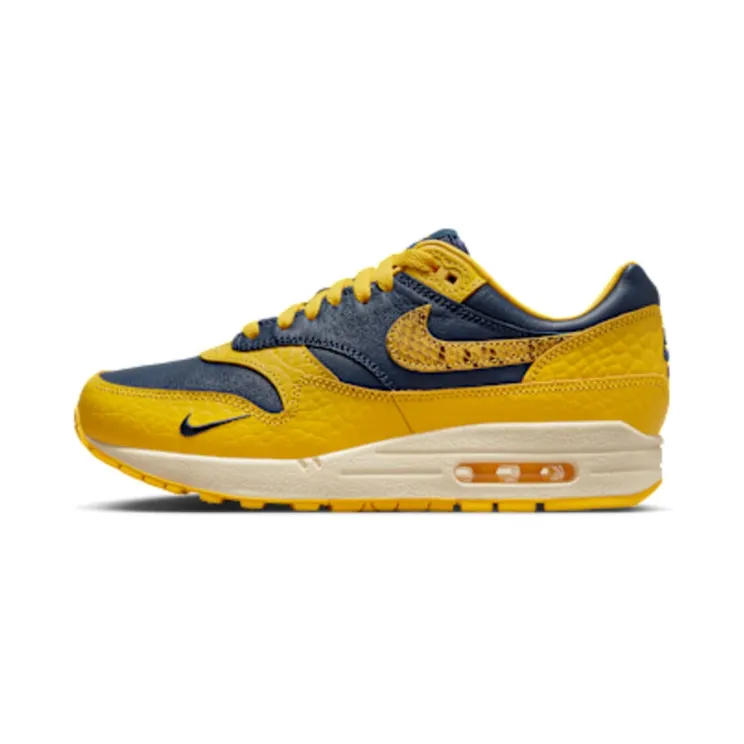 Nike Air Max 1 CO.JP Michigan Head to Head (W) “Midnight Navy / Natural / Varsity Maize” (FJ5479-410)