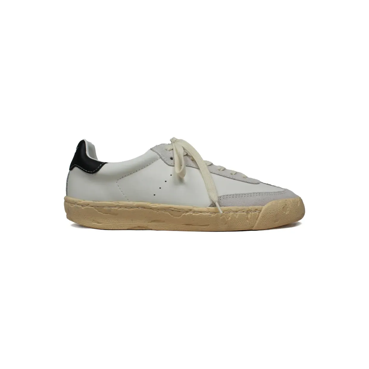Maison Mihara Yasuhiro met suède vlak “White” (S16FW705)