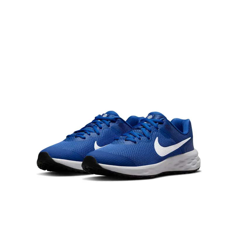 Nike Revolution 6 Older Kids’ Road Running Blue 50% Sustainable Materials (DD1096-411)