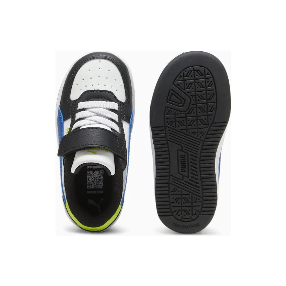Puma Caven 2.0 Block White Black Royal Neon (394463-06)