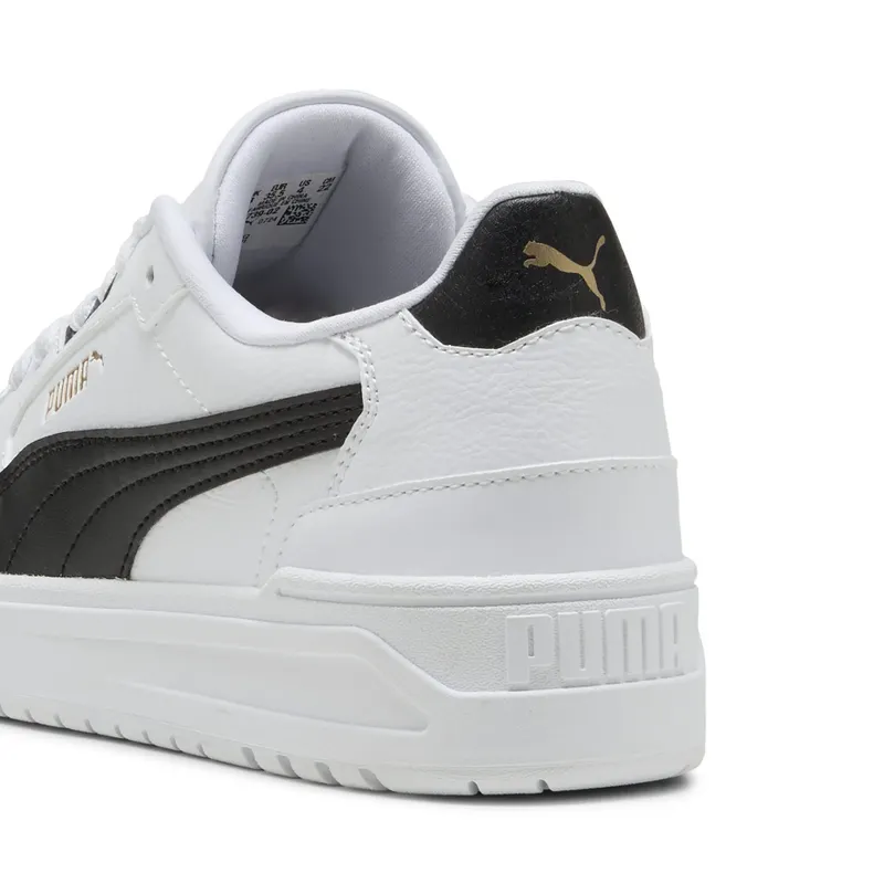 Puma Shuffle Downtown Low “Puma White / Puma Black / Puma Gold” (403739_02)