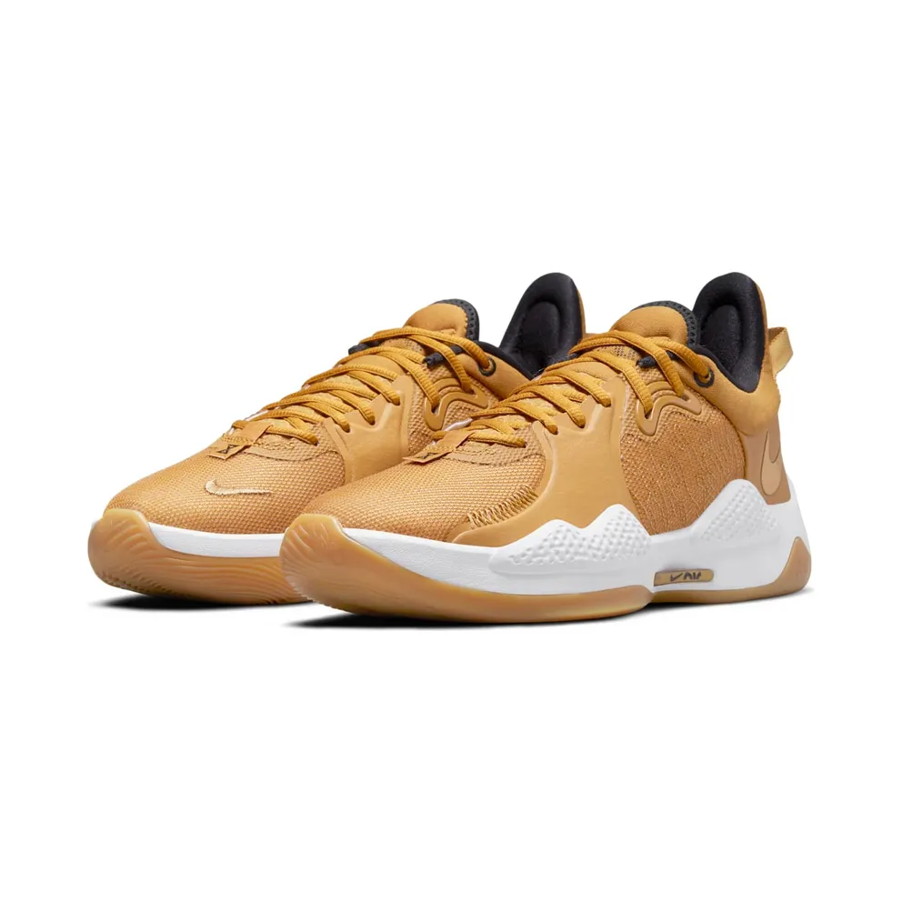 Nike PG 5 Yellow “Wheat / Grain / Black / Metallic Gold” (CW3143-700)
