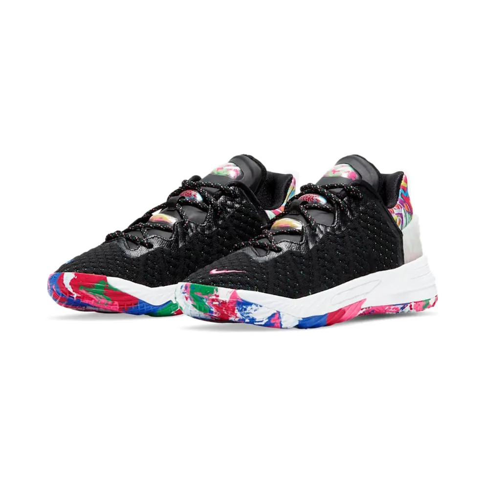 Nike LeBron 18 Multicolor (PS) Black/Multi-Color-White (CT4710-002)