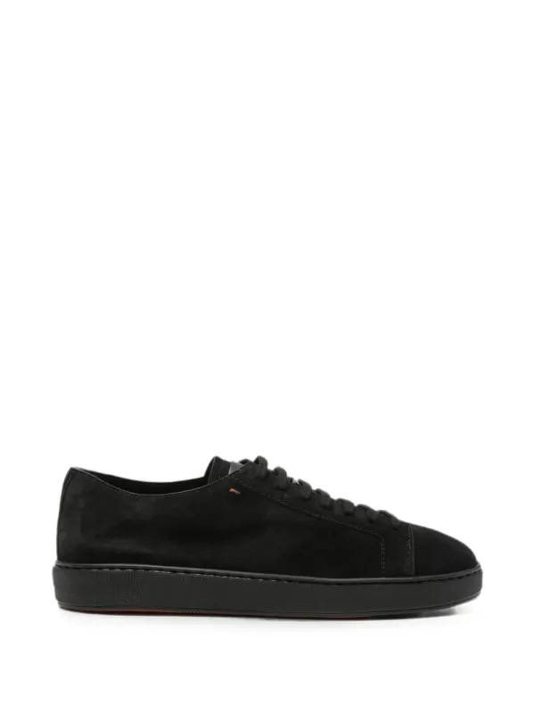 Santoni Damps aus Wildleder – Black (MBCD21571NEATAOL)