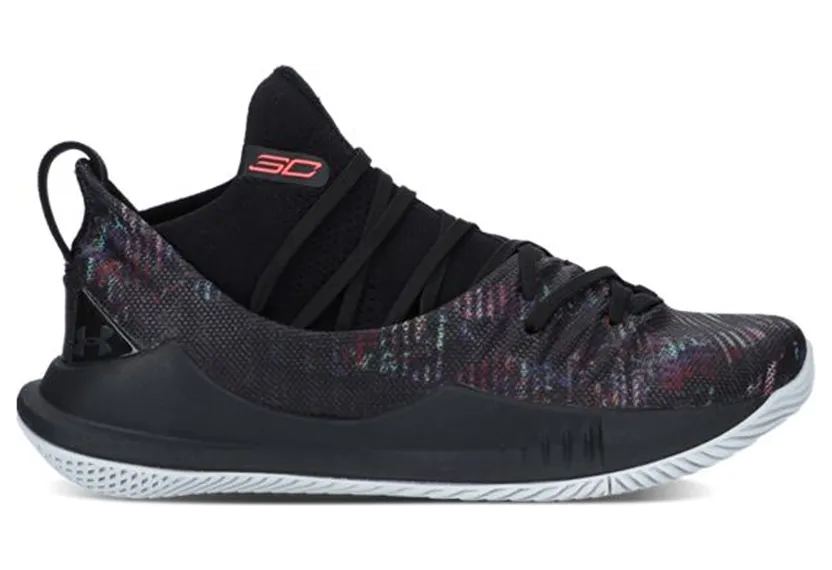 Under Armour Curry 5 Black Multi-Color