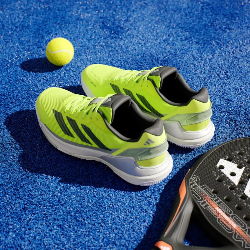 Adidas Crazyquick Padel Lucid Lemon / Core Black / Silver Metallic (JS2852)