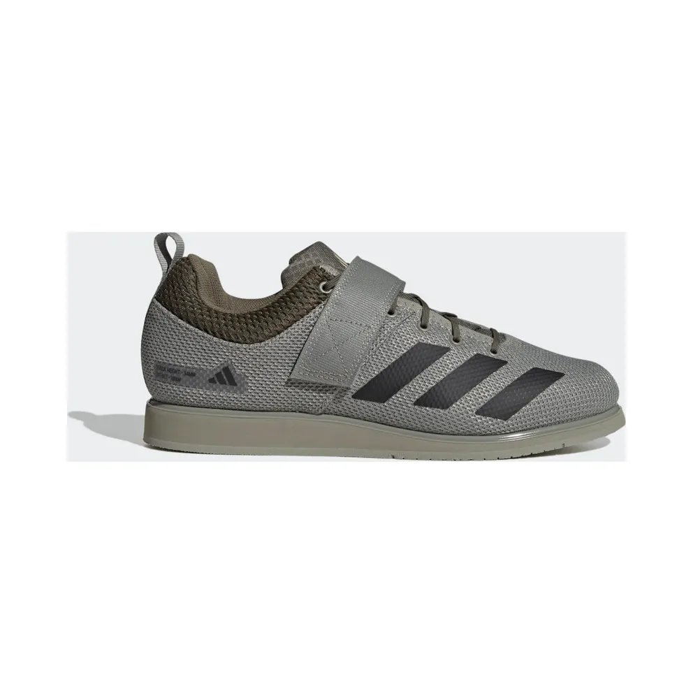 adidas Powerlift 5 Silver Pebble Core Black Olive Strata (HQ3529)
