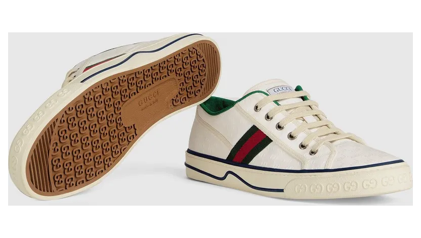 Gucci Tennis 1977 Mini GG White (5)