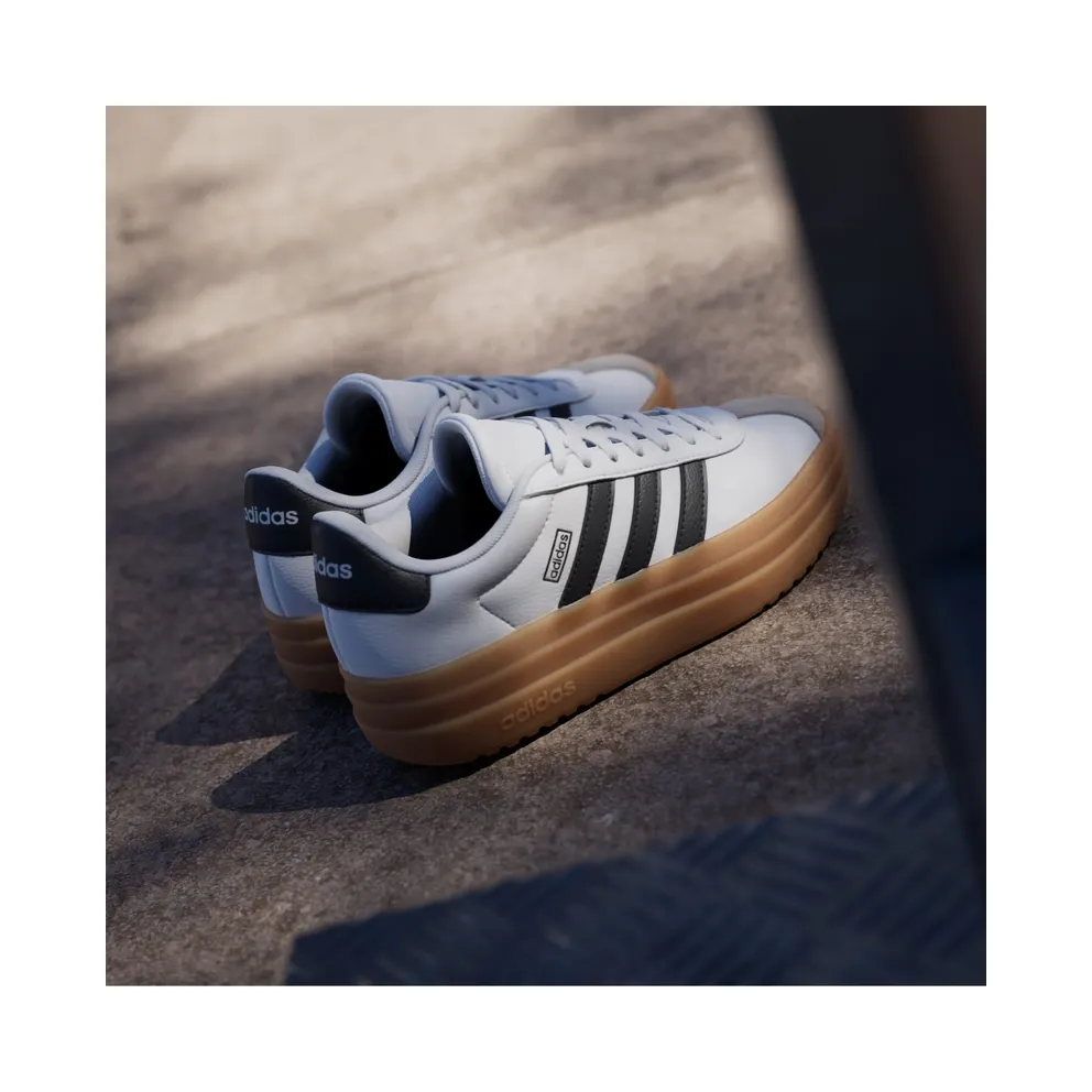 Adidas VL Court Bold Lifestyle Kids Cloud White / Core Black / Wonder Beige (JP5074)