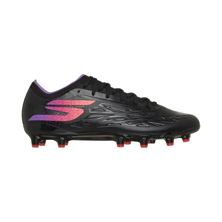 Skechers Razor 2 Elite AG CM Black/Purper Vegan Hyper Burst (252165BKPR)