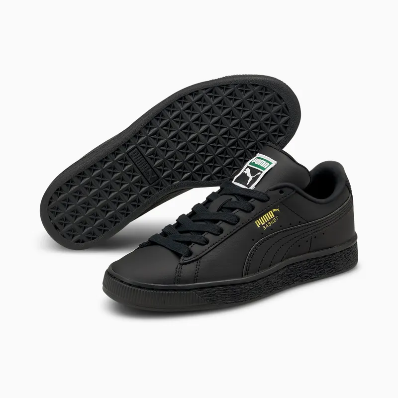 PUMA Basket Classic Xxi Youth Black/Black (380569-03)