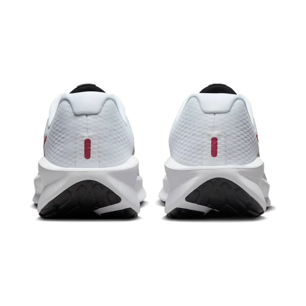 Nike Downshifter 13 White Light Smoke Grey Black Fire Red (FD6454-104)