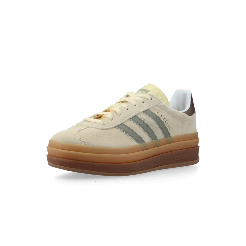 adidas Gazelle Bold W (beige / green) – JI2696