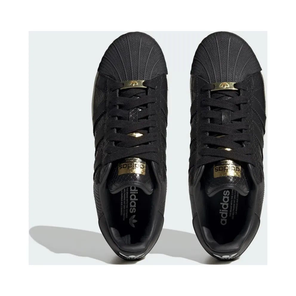 Adidas Superstar XLG Core Black / Core Black / Gold Metallic (IE5195)