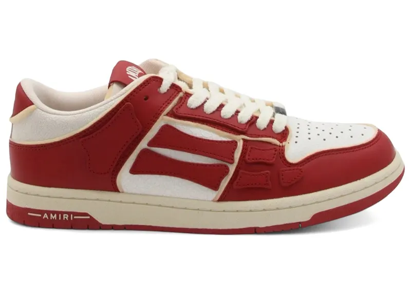 AMIRI Skel Top Low Collegiate Red White (AMFOSR1030-621)