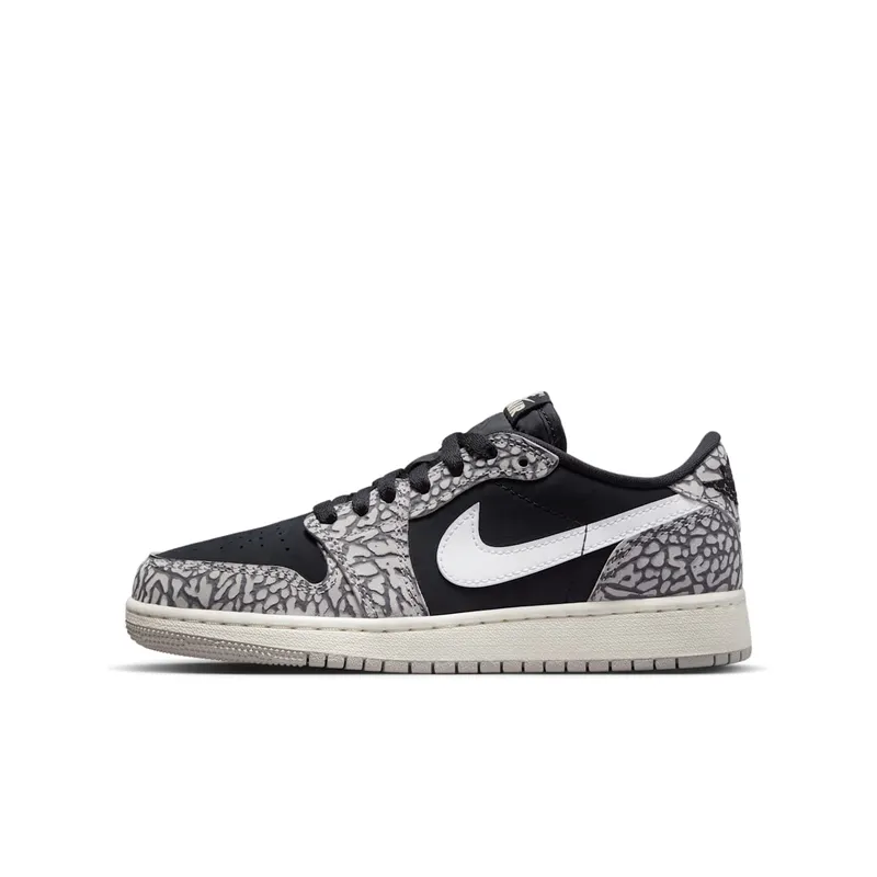 Air Jordan 1 Low GS “Elephant Print” (CZ0858-001)