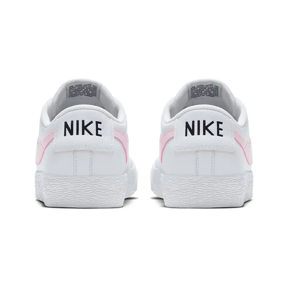 Nike SB Blazer Zoom Low White Prism Pink White/Prism Pink-Black-White (864348-160)