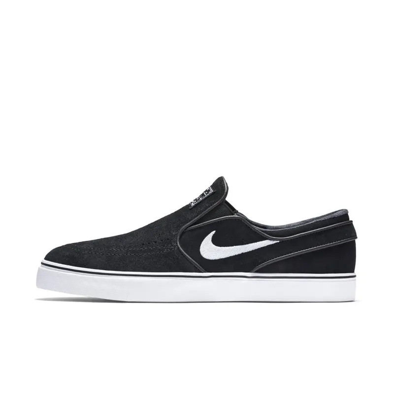 Nike SB Zoom Stefan Janoski Slip-On Black White Black/Cool Grey-White (833564-001)