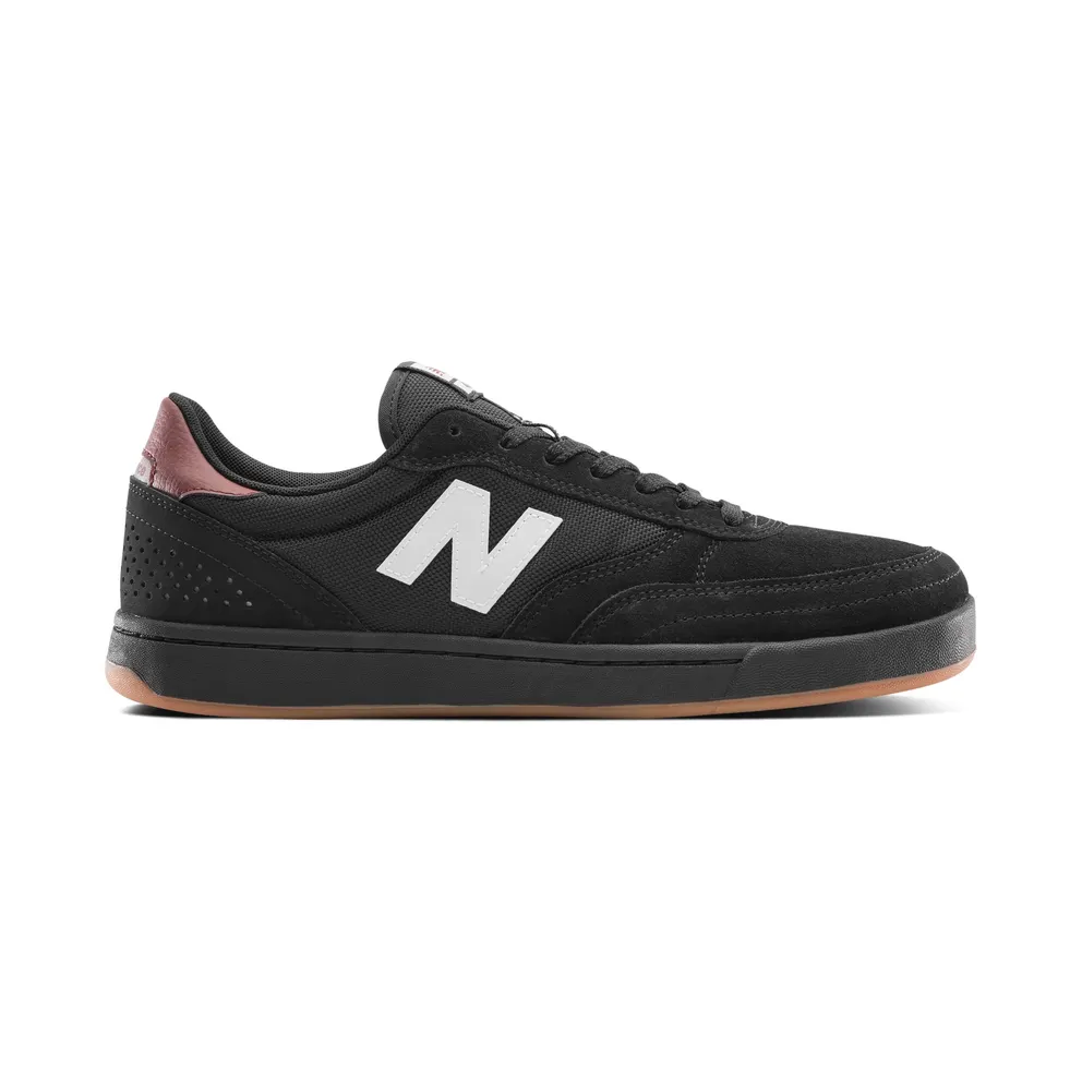 New Balance Numeric 440 Black Silver Dark Gum (NM440SDT)