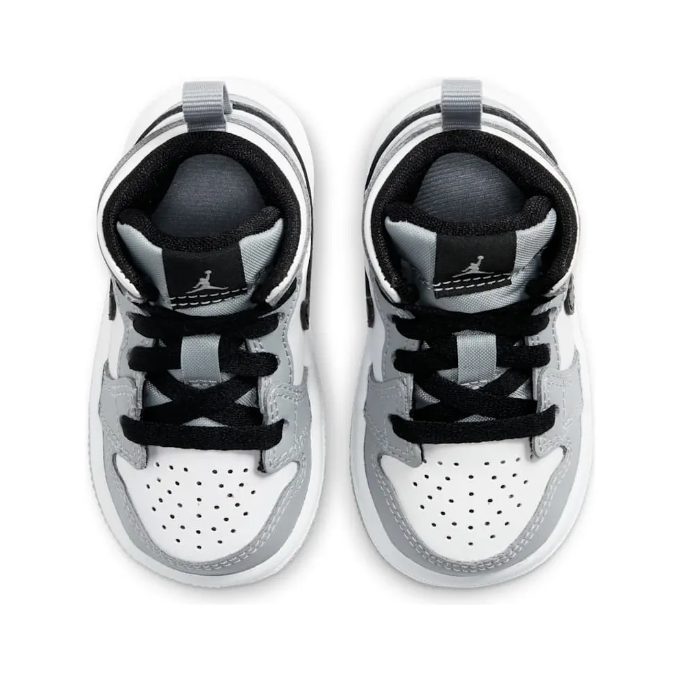 Jordan 1 Mid Light Smoke Grey (TD) Light Smoke Grey/White-Black (640735-092)