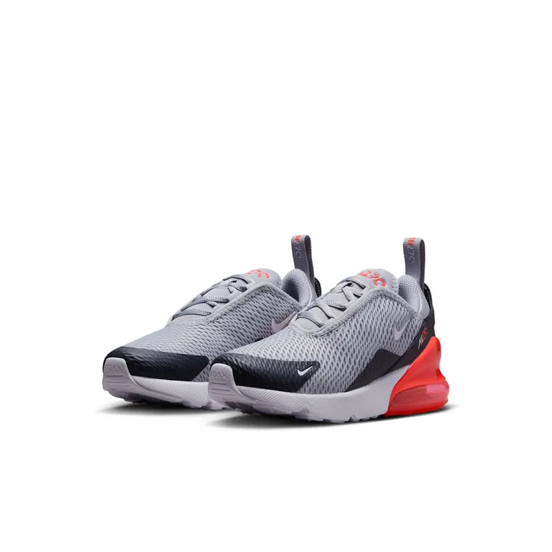 Nike Air Max 270 Wolf Grey Anthracite Bright Crimson White (AO2372-039)