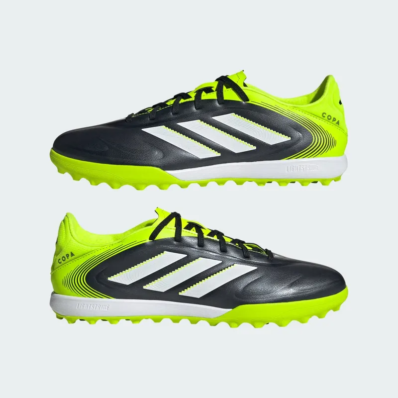 adidas Copa Pure 3 League TF Core Black Cloud White Lucid Lemon (JR2852)