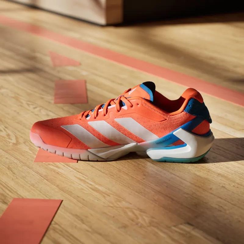 Adidas Adizero Counterblast Zaalschoenen Team Solar Orange / Zero Metalic / Bright Royal (JH5155)