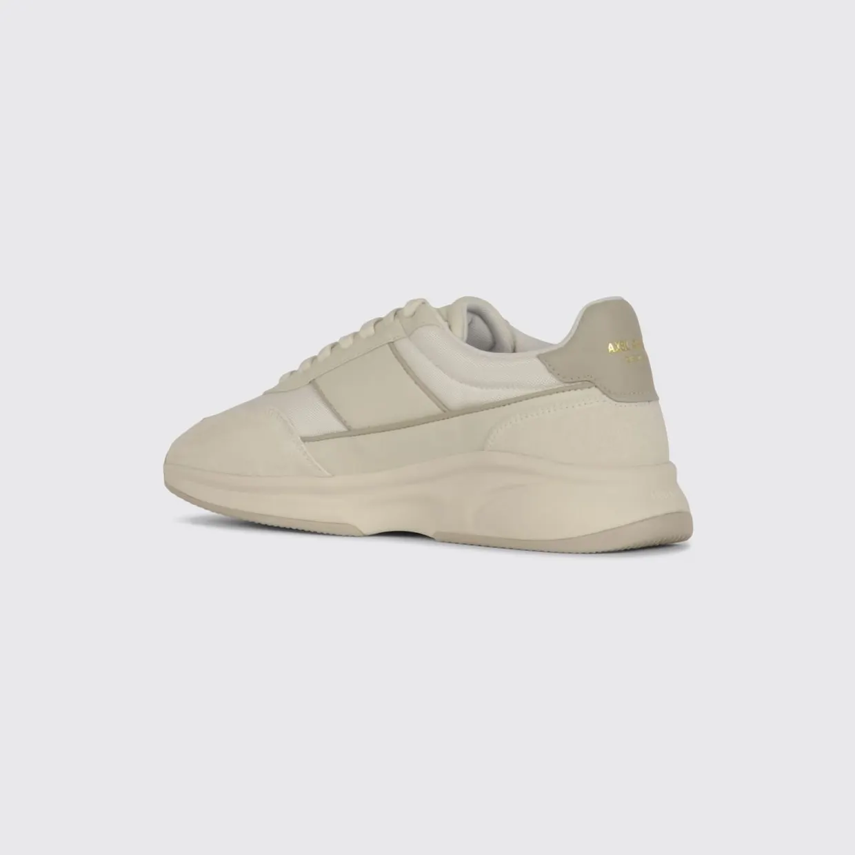Axel Arigato Genesis Neo Runner Leather and Mesh Trainers with Bicolour Design White (F2737005) (2)