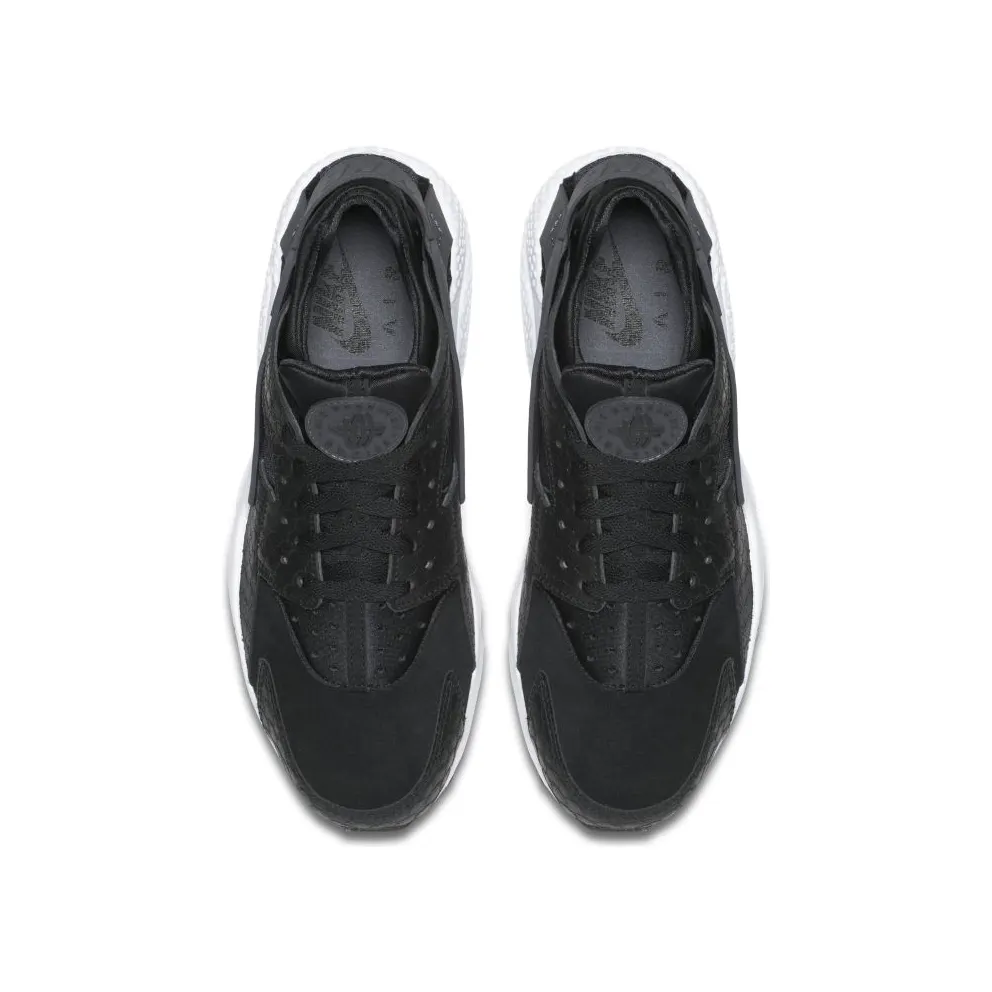 Nike Air Huarache Run Snake Black Dark Grey Black/Dark Grey-White (704830-001)