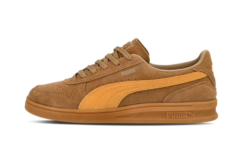 Puma Indoor R Suede “Chocolate Chip Sport Yellow” (398531-02)