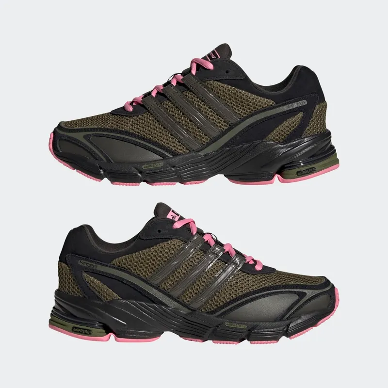 Adidas Supernova Cushion 7 Core Black / Focus Olive / Bliss Pink (GW6863)