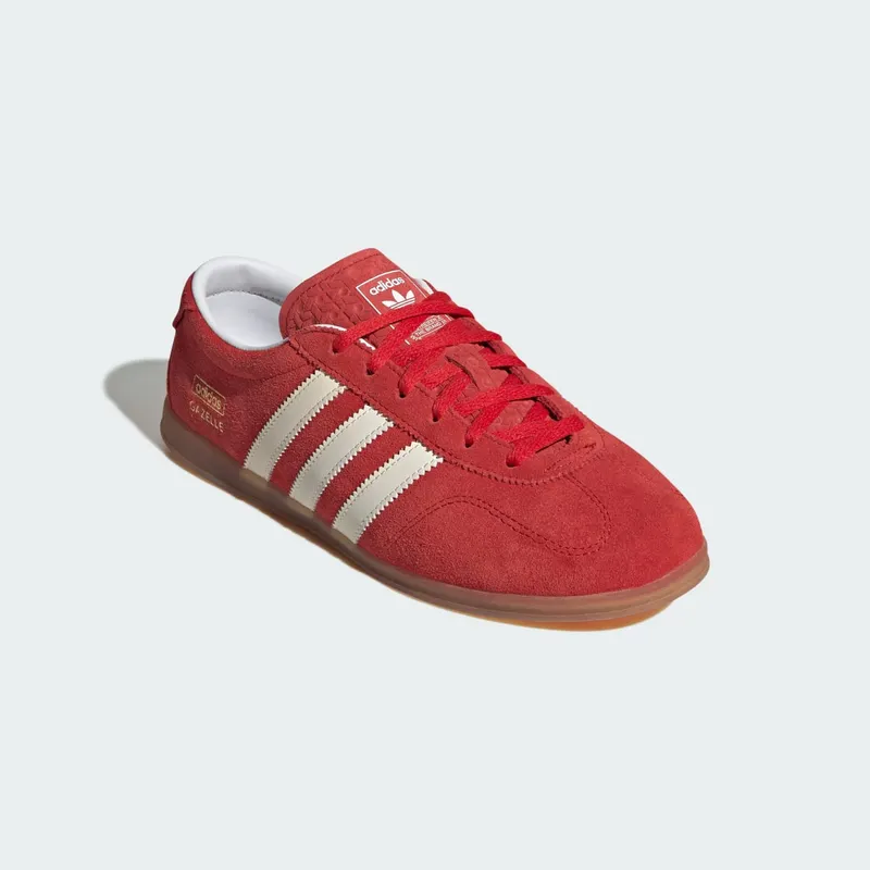 Adidas Gazelle Lo Pro Better Scarlet / Cloud White / Gum (JR5744)