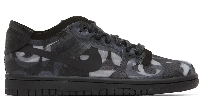 Comme des Garçons Homme Plus Black Nike Edition Dunk Low Sneakers (GE-K101-001)