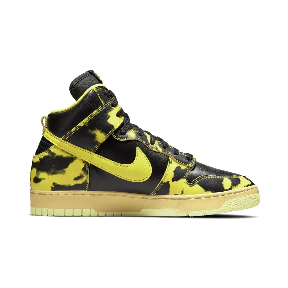 Nike Dunk High 1985 Yellow Acid Wash (DD9404-001)