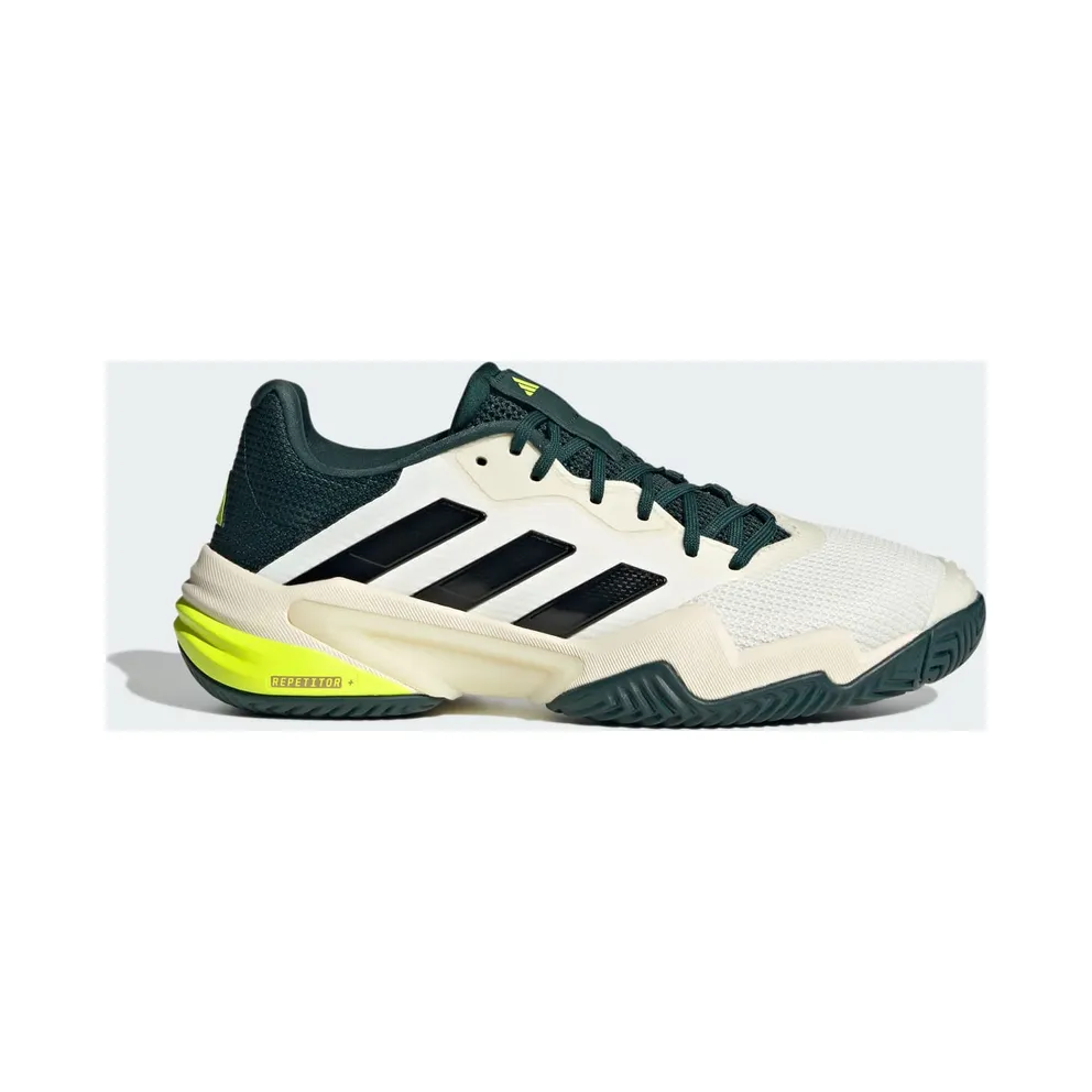 Adidas Barricade 13 Tennis Off White / Core Black / Powder Teal (JH5129)