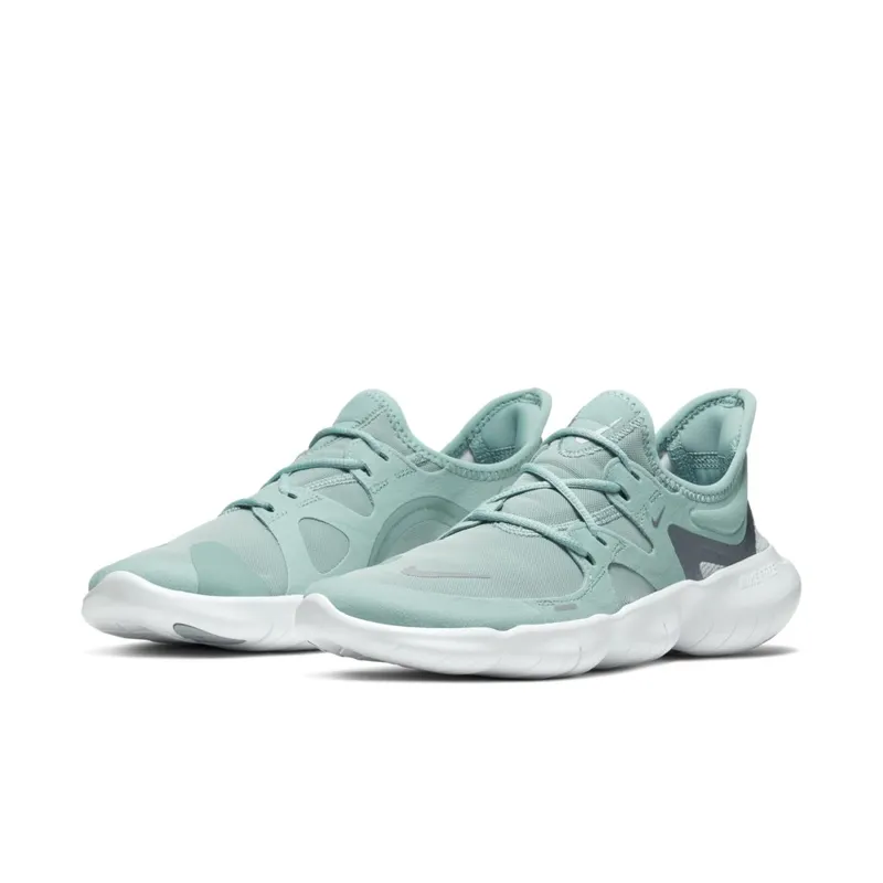 Nike Free RN 5.0 Ocean Cube (W) Ocean Cube/Metallic Cool Grey-Pure Platinum (AQ1316-302)