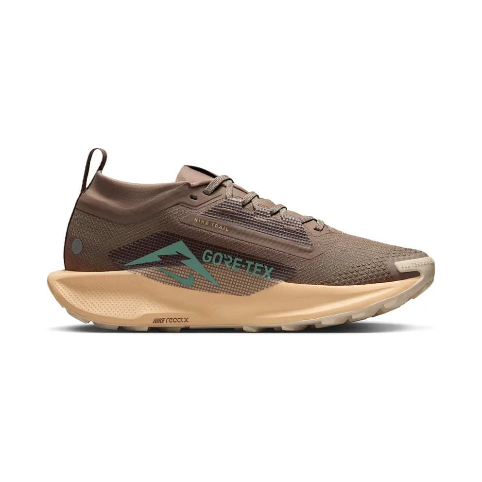 Nike React Pegasus Trail 5 Gore-Tex Mink Brown Orange Chalk Pearl White Cannon (FQ0912-200)