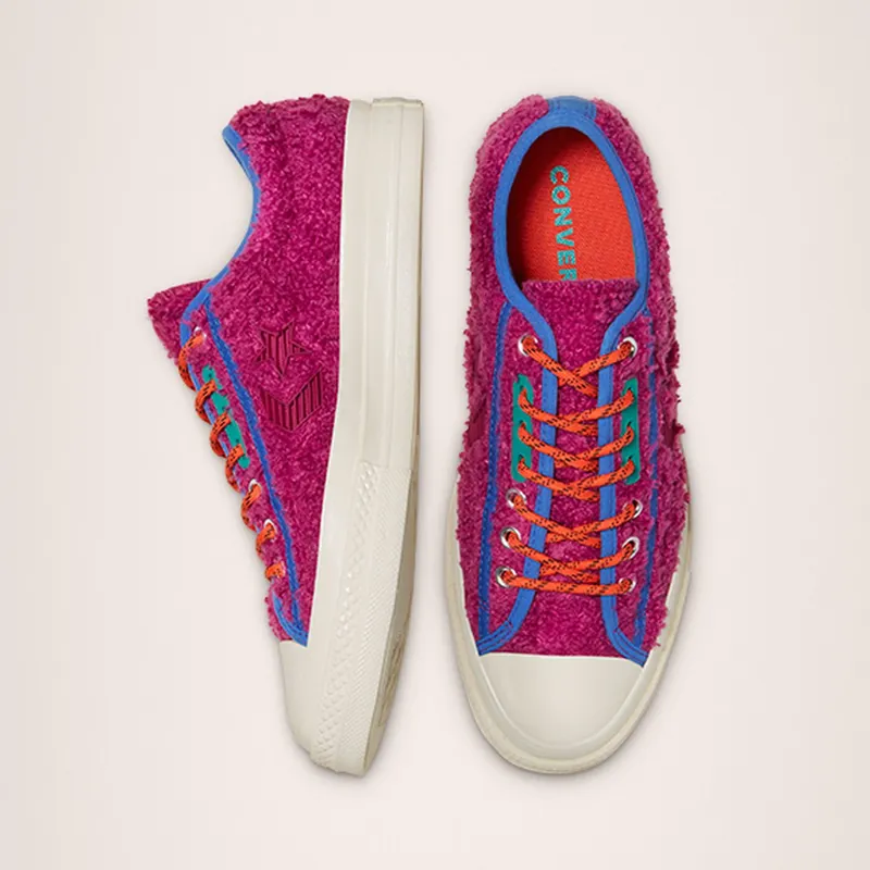 Converse Unisex Retro Sherpa Star Player Low Top Cactus Flower/egret (169522C)