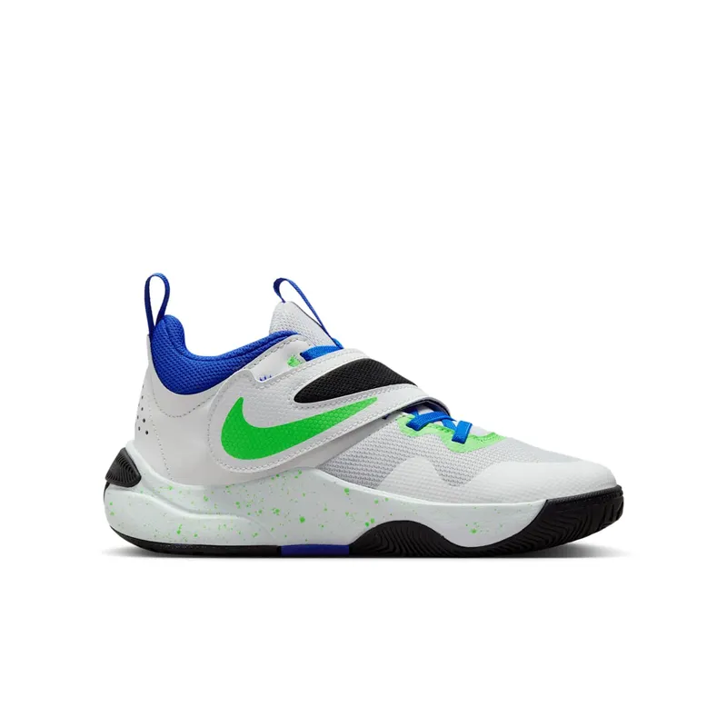 Nike Team Hustle D 11 Green Strike Racer Blue (DV8996-101)