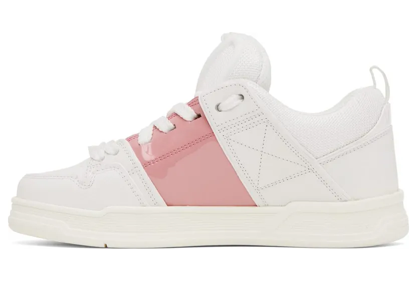 Valentino Garavani White & Pink Open Skate J42 Bianco/Coral Blu (1W2S0FB1DXI) (3)