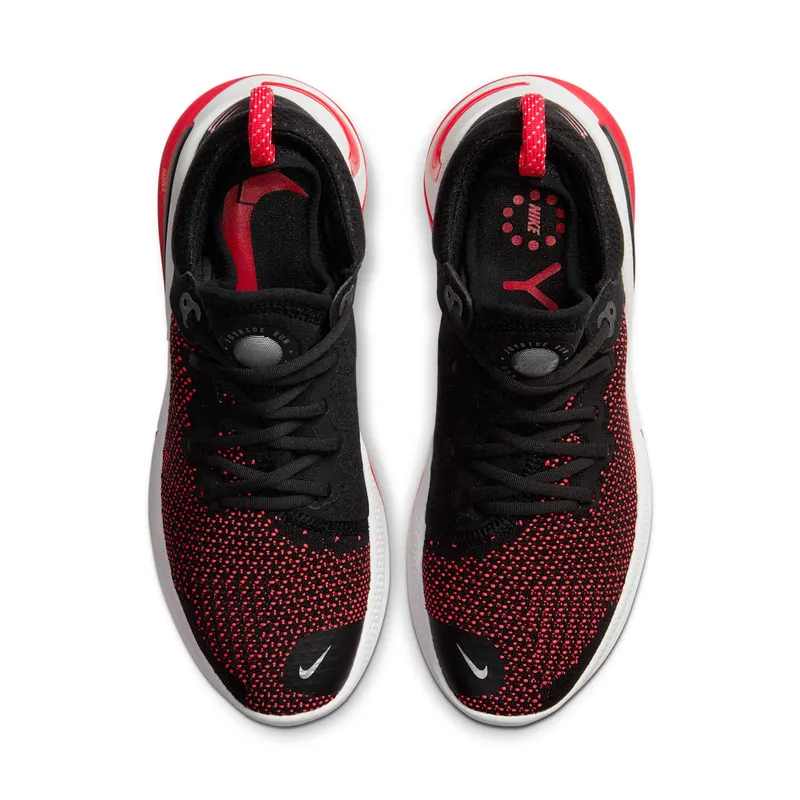 Nike Joyride Run Flyknit Black University Red (W) Black/Metallic Silver-White-University Red (CU4832-001)