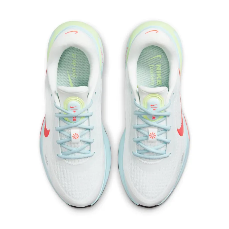 Nike Journey Run Summit White Glacier Blue Barely Volt Bright Crimson (FJ7765-101)